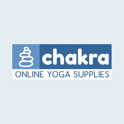 Yoga-Themed Logo Generator for an Online Store
