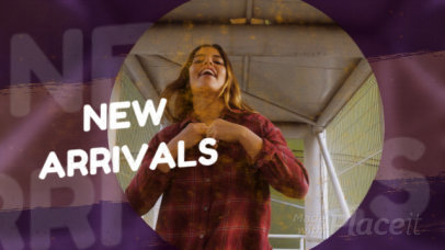 Intro Video Maker for an Apparel Store Featuring Dynamic Transitions