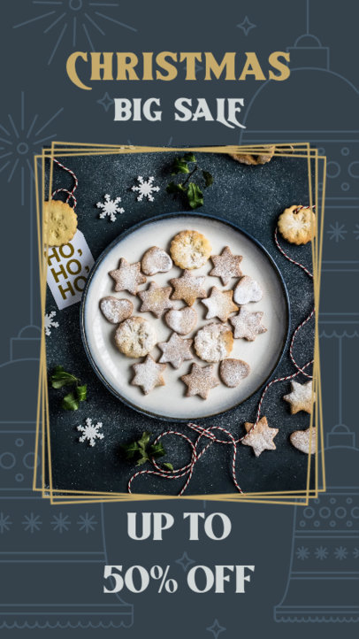 Instagram Story Generator for a Christmas Sale