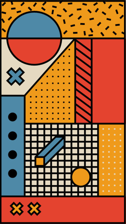 Instagram Story Highlight Cover Maker with Abstract Geometric Shapes