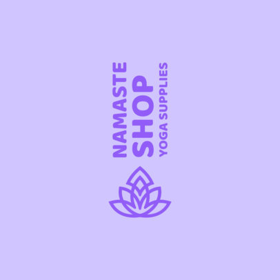 Yoga-Themed Logo Maker for a Dropshipping Business