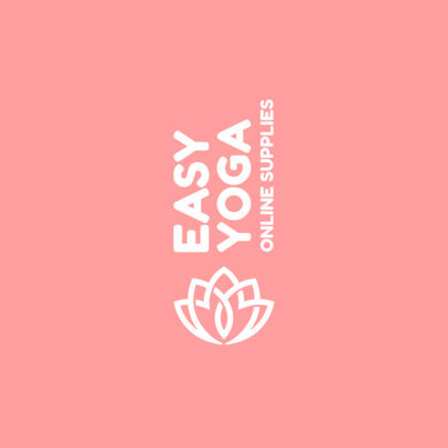 Dropshipping Logo Generator With a Yoga Theme