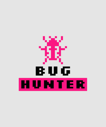 Quote T-Shirt Design Creator Featuring a Funny Quote for Programmers