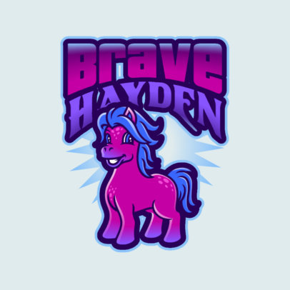 Gaming Logo Creator for Fans of My Little Pony