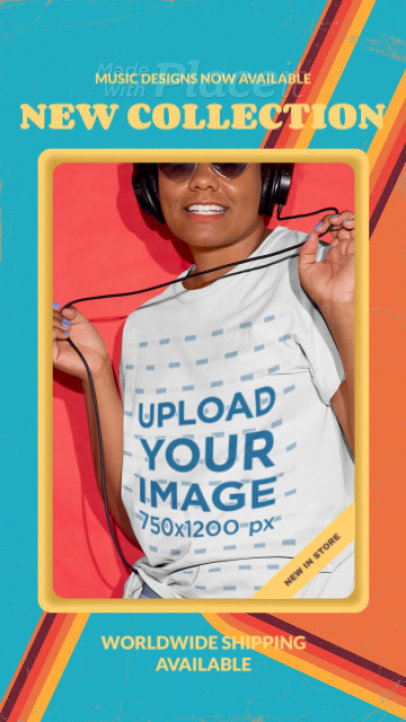 T-Shirt Video For a New Music-Themed Clothing Collection