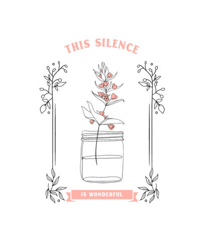 Tote Bag Design Template With a Cottagecore Theme