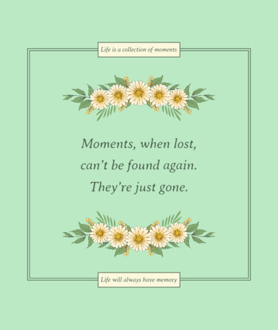 Tote Bag Design Generator Featuring a Cottagecore Aesthetic with Floral Graphics 4553c-el1