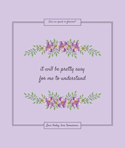 Cottagecore-Aesthetic Tote Bag Design Creator with Flower Illustrations