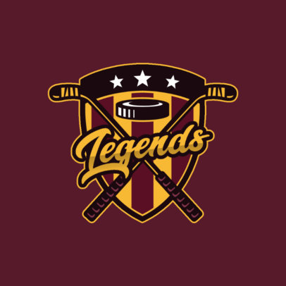Logo Creator for a Hockey Team Featuring an Emblem 
