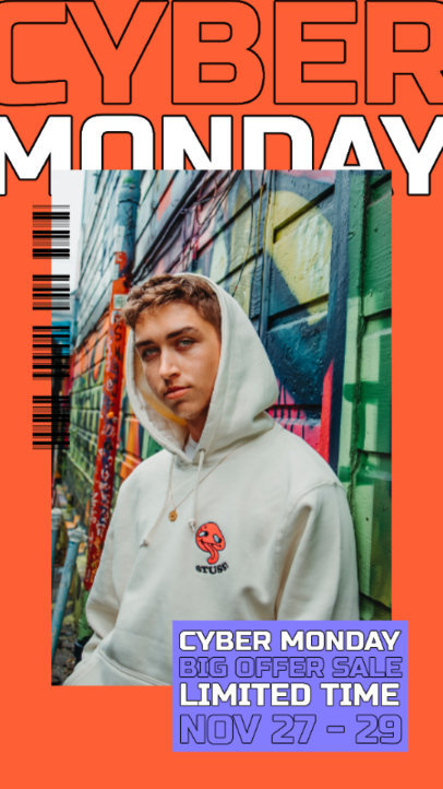 Instagram Story Design Creator Featuring Cyber Monday Discounts