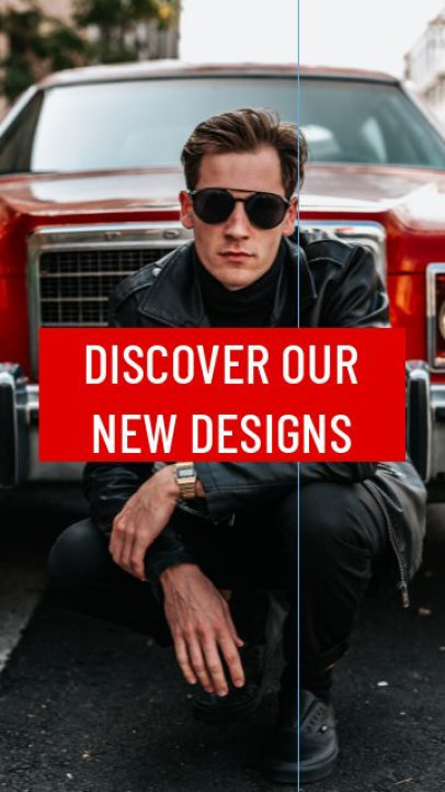 Fashion-Themed Instagram Story Video Maker to Announce New Season Arrivals 4076