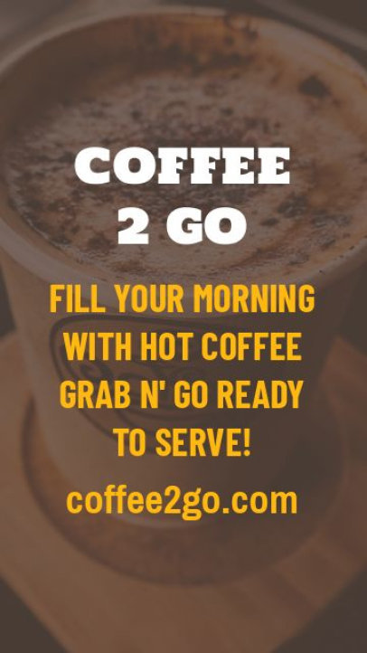 Instagram Story Video Template to Promote a Coffee Shop 3921