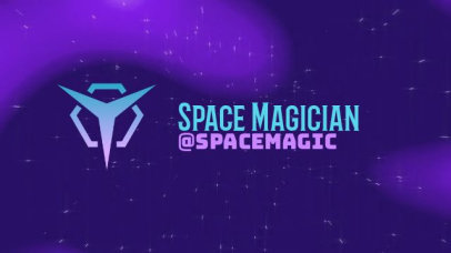 Twitch Banner Video Maker Featuring a Space Aesthetic 3790