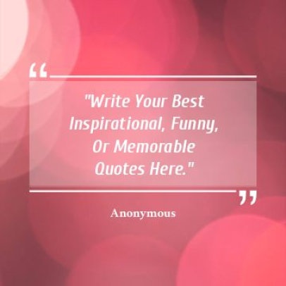 Instagram Post Video Maker Featuring an Inspirational Quote