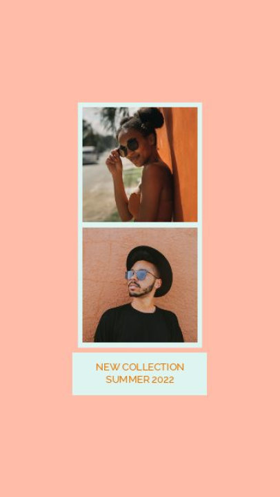 Instagram Story Video Creator to Promote a Clothing Brand's Summer Collection 3846