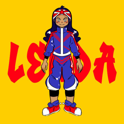 Avatar Logo Creator with a Customizable Character Inspired by Pokemon 4745g