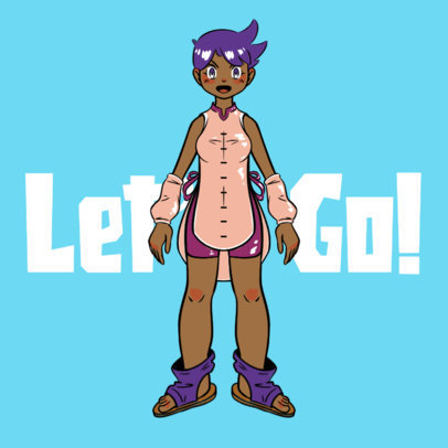 Avatar Logo Template for a Pokemon-Inspired eSports League