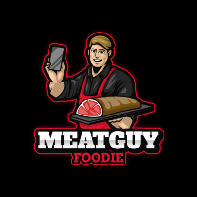 Content Creator Logo Maker for Food Channels