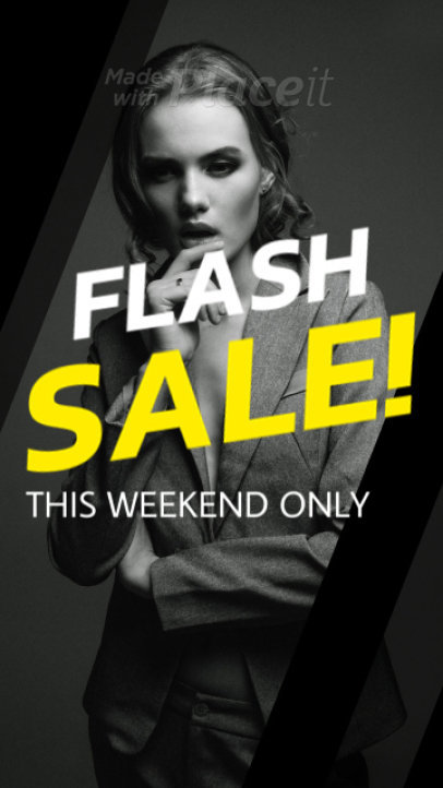 Instagram Story Video Creator for a Clothing Brand's Flash Sale