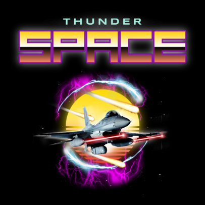 Synthwave Album Cover Maker With an Edgy Retro Aesthetic 4771