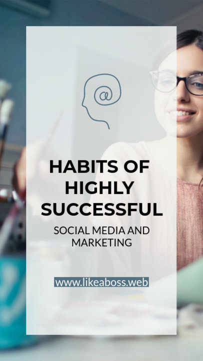 Instagram Story Template for Entrepreneurship Tips