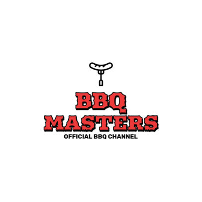 Logo Template Featuring a BBQ Theme for Content Creators