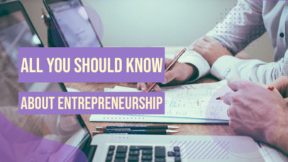 Entrepreneurship-Themed YouTube Thumbnail Design Generator With a Corporate Aesthetic 4194l