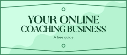 Facebook Cover Template for an Entrepreneurship Coach