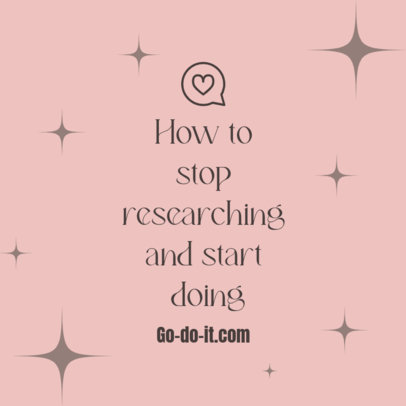 Instagram Post Maker with Advice for New Entrepreneurs