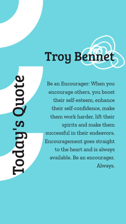 Instagram Story Creator Featuring Motivational Quotes