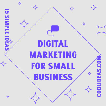 Instagram Post Generator with a Digital Marketing Idea