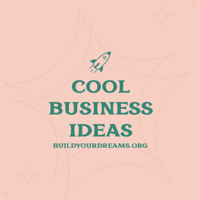 Instagram Post Creator for Cool Business Ideas
