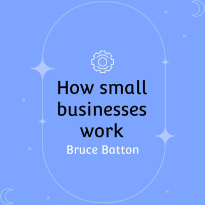 Instagram Post Generator Featuring a Small Business Insight 4191k