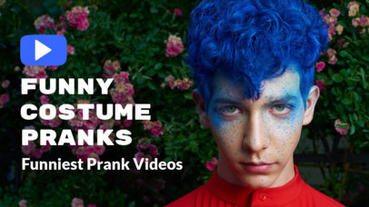 YouTube Thumbnail Maker for a Pranks YouTube Channel 903e