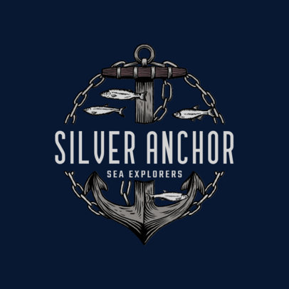 Online Logo Generator for a Club of Sea Explorers