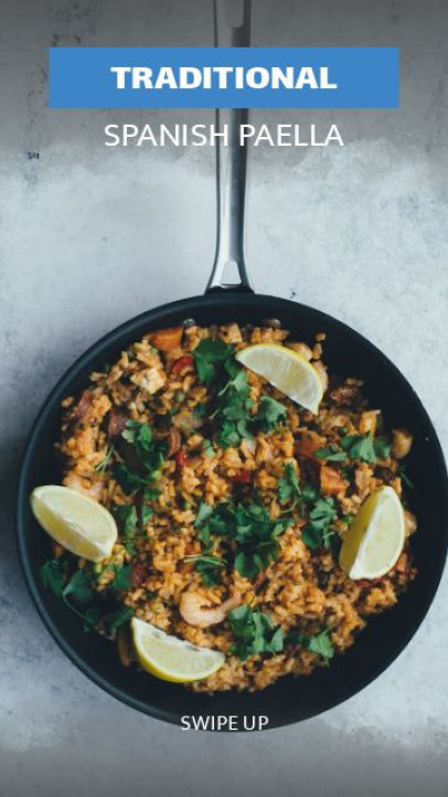 Instagram Story Video Maker for a Delicious Cooking Recipe 3855