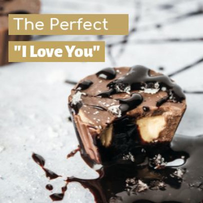 Instagram Post Video Template Featuring Chocolate Dessert Footage 3936