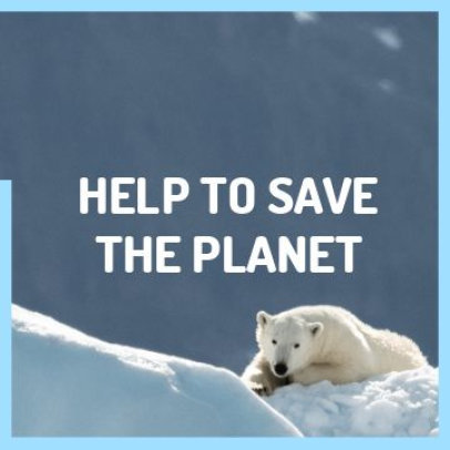Instagram Post Video Maker for a Save the Planet Awareness Campaign 4022