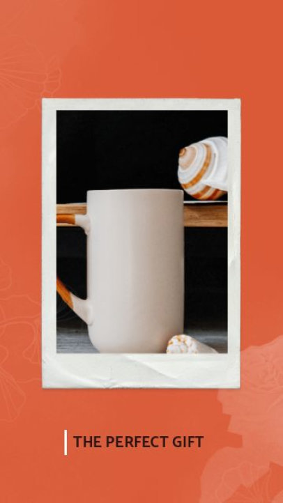 Instagram Story Video Maker Featuring an Instant Picture-Inspired Frame 4083