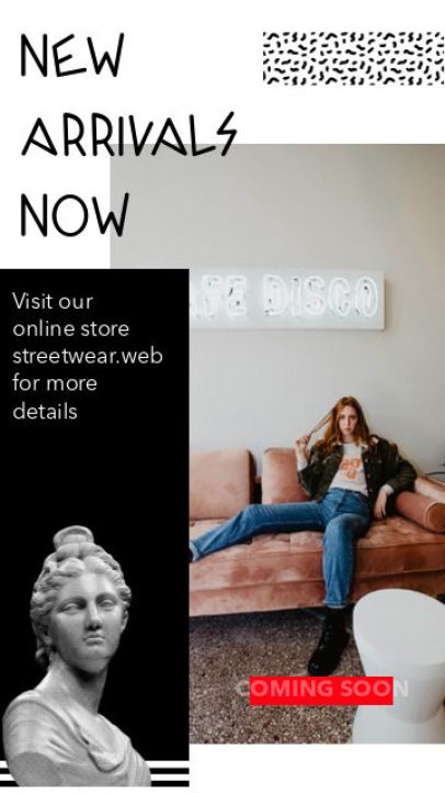 Instagram Story Video Creator for Streetwear Brands 3809