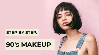 YouTube Ad Video Template for a Makeup Tutorial 3796