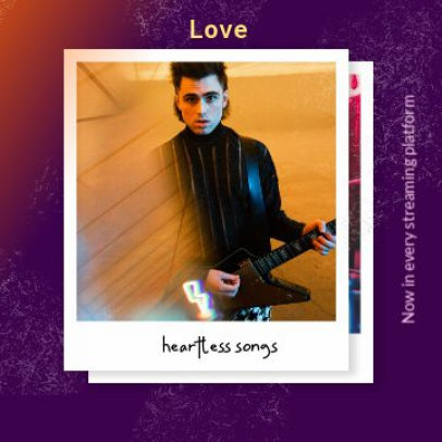 Music-Themed Instagram Post Video Template with Polaroid Frames 4014