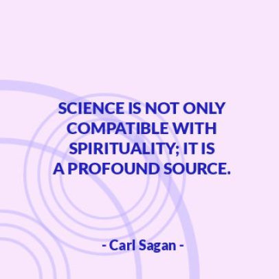 Instagram Post Video Creator With a Quote on Science and Abstract Motion Graphics 4011