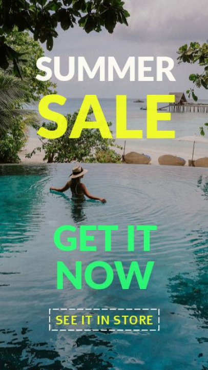 Travel-Themed Instagram Story Video Maker for a Summer Sale 3968-el1