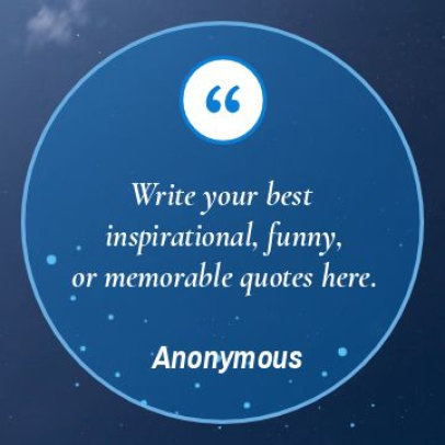 Instagram Post Video Maker for an Animated Memorable Quote 3976