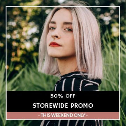 Instagram Post Video Maker to Announce a Fashion Promo 3872