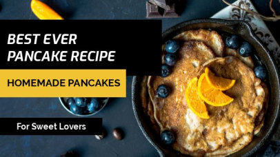 YouTube Ad Video Creator to Promote Homemade Pancakes 3832