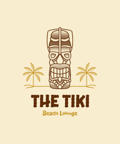 T-Shirt Design Maker Featuring Vintage-Style Hawaiian Illustrations 4217