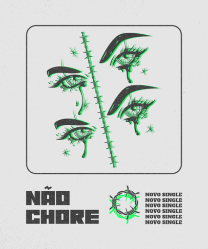 T-Shirt Design Maker Featuring Trap Culture Graphics