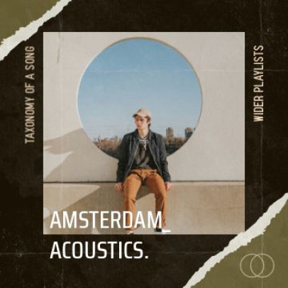 Instagram Post Video Template for Acoustic Playlist Curators 4016